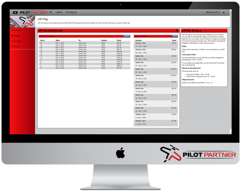 CFI Payment Dashboard